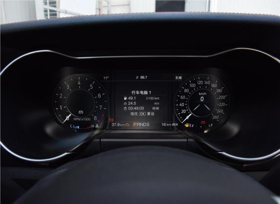 Mustang 2019款 5.0L V8 GT 中控类   仪表盘
