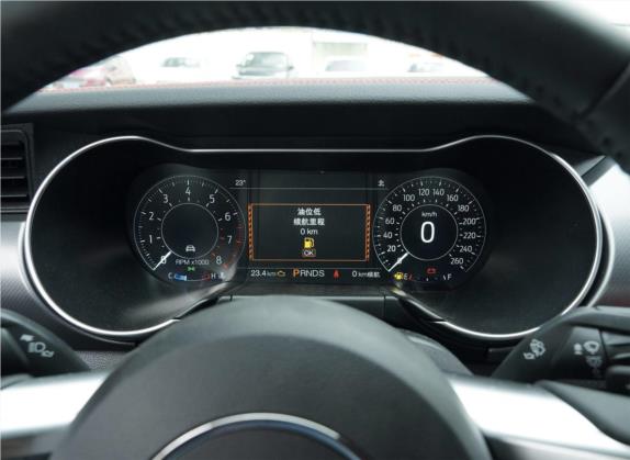 Mustang 2020款 2.3L EcoBoost 黑曜魅影特别版 中控类   仪表盘