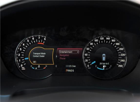 探险者(进口) 2016款 3.5T 铂金版 中控类   仪表盘
