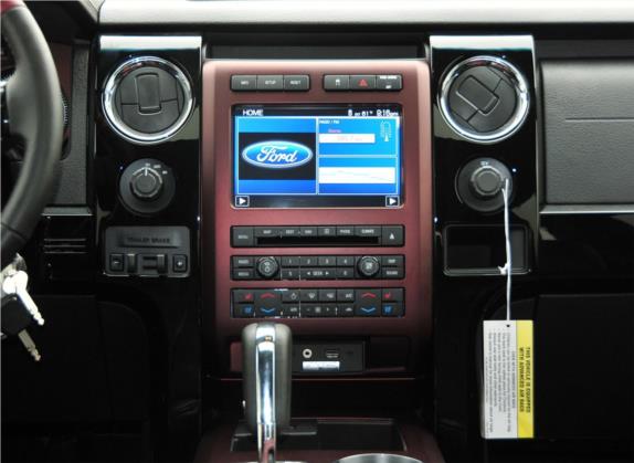 福特F-150 2011款 6.2L Harley-Davidson 中控类   中控台