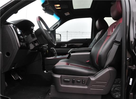 福特F-150 2011款 6.2L Harley-Davidson 车厢座椅   前排空间