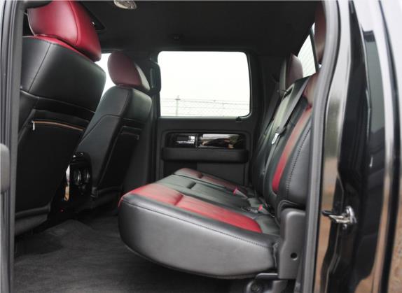 福特F-150 2011款 6.2L Harley-Davidson 车厢座椅   后排空间