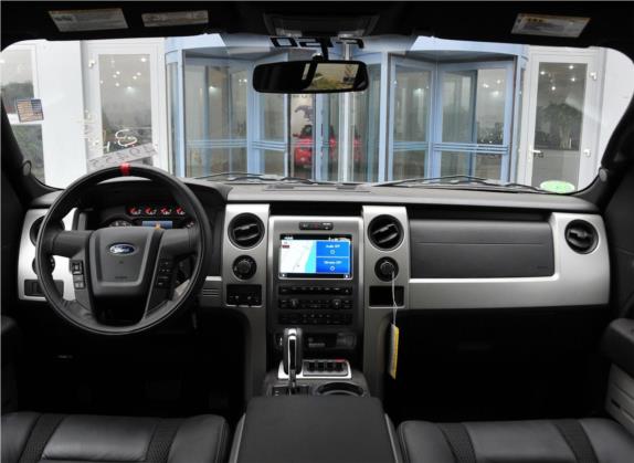福特F-150 2011款 6.2L SVT Raptor SuperCrew 中控类   中控全图