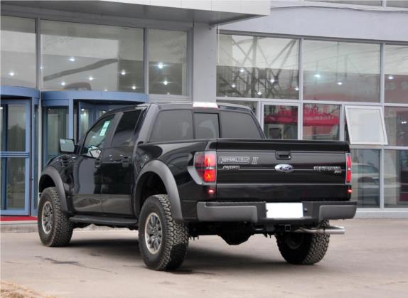 福特F-150 2011款 6.2L SVT Raptor SuperCrew 外观   斜后