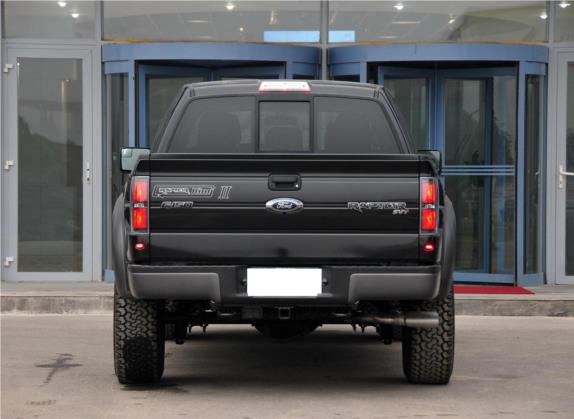 福特F-150 2011款 6.2L SVT Raptor SuperCrew 外观   正后