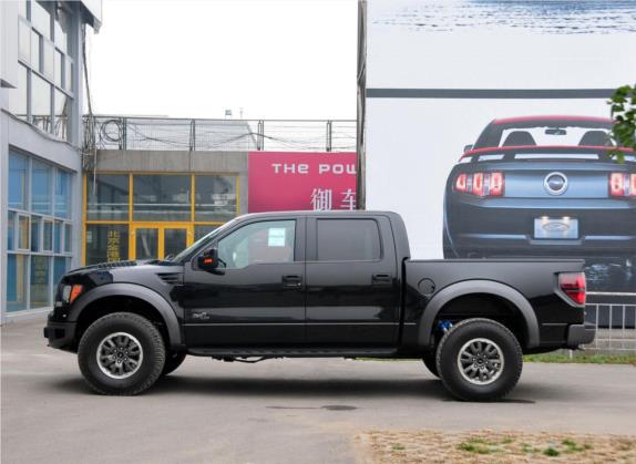 福特F-150 2011款 6.2L SVT Raptor SuperCrew 外观   正侧