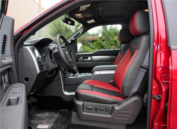 福特F-150 2014款 6.2L 美版 车厢座椅   前排空间