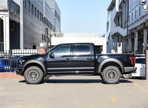 福特F-150 2019款 3.5T 猛禽极地蓝光限量版 外观   正侧