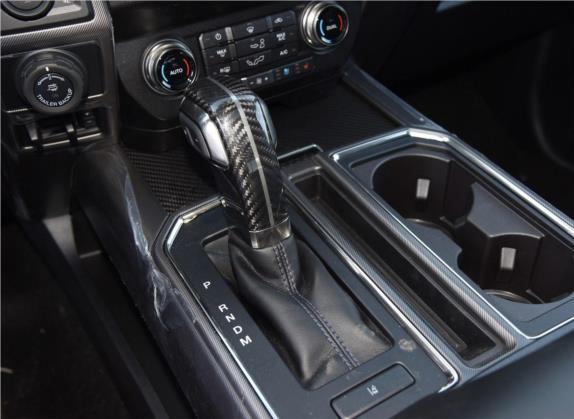 福特F-150 2019款 3.5T 猛禽极地蓝光限量版 中控类   挡把
