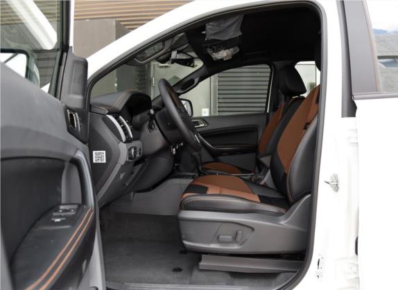Ranger(进口) 2018款 3.2TDCi Wildtrak 车厢座椅   前排空间