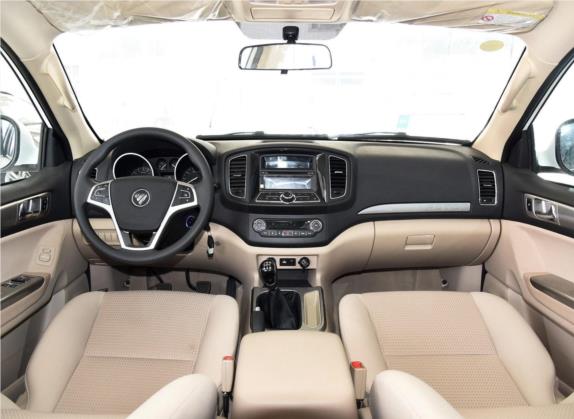 萨瓦纳 2015款 2.0T 手动两驱汽油豪华版7座 中控类   中控全图