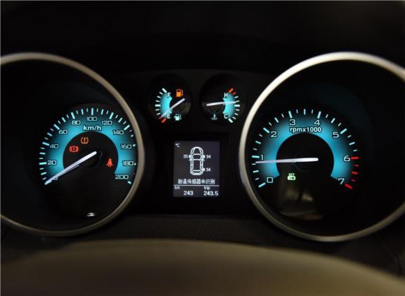 萨瓦纳 2015款 2.0T 手动四驱汽油尊享版5座 中控类   仪表盘