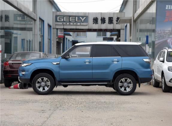 广汽吉奥GX6 2015款 2.4L 两驱旗舰版 外观   正侧
