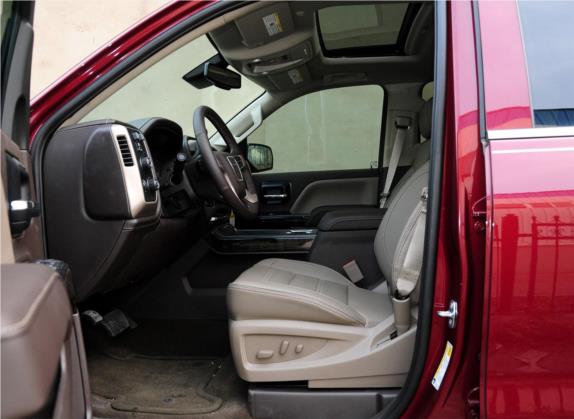 SIERRA 2014款 Denali 车厢座椅   前排空间