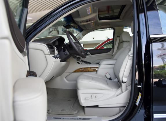 YUKON 2016款 6.2L XL DENALI至尊加长版 4WD 车厢座椅   前排空间