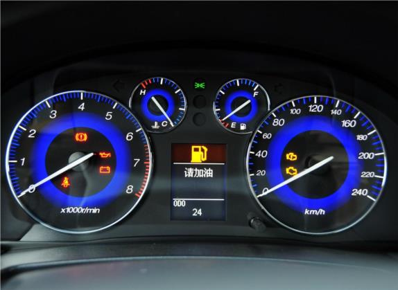 传祺GA5 2012款 1.8L 手动精英型 中控类   仪表盘