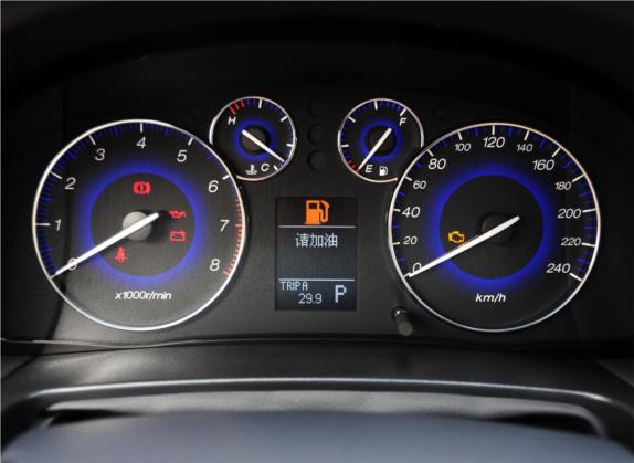传祺GA5 2012款 1.8L 自动豪华型 中控类   仪表盘