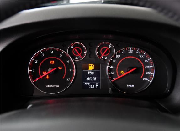 传祺GA5 2013款 1.8T 自动精英版 中控类   仪表盘
