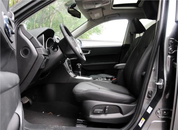传祺GS5 2012款 2.0L 自动两驱豪华版 车厢座椅   前排空间