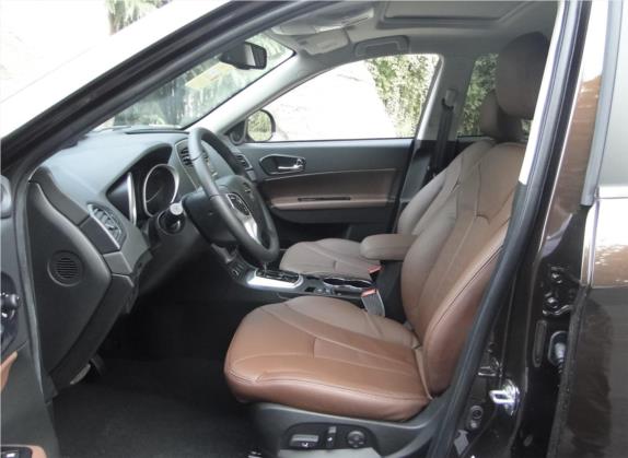 传祺GS5 2013款 1.8T 自动两驱五周年纪念版 车厢座椅   前排空间