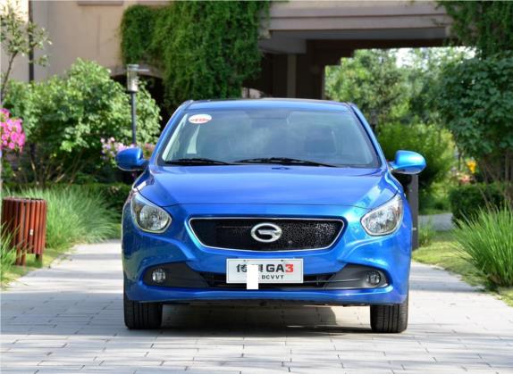 传祺GA3 2013款 1.6L 自动尊贵ESP版 外观   正前