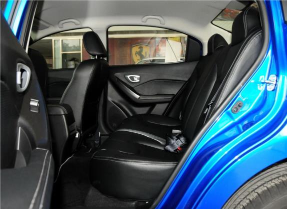 传祺GA3 2013款 1.6L 自动豪华ESP版 车厢座椅   后排空间