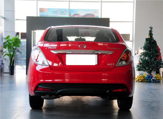 传祺GA3 2013款 1.6L 自动精英ESP版 外观   正后