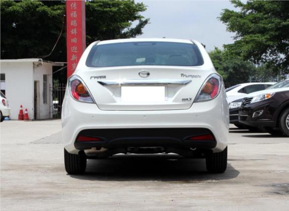 传祺GA3 2014款 1.6L 自动智慧版 外观   正后