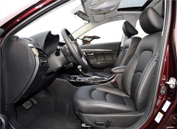 传祺GA6 2015款 1.8T DCT豪华导航型 车厢座椅   前排空间