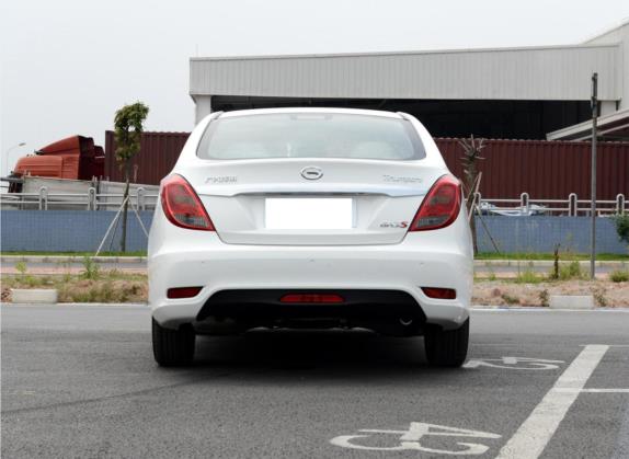 传祺GA3S视界 2014款 1.6L 手动精英版 外观   正后