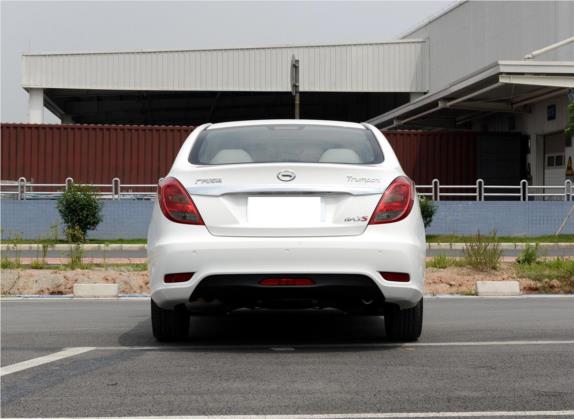 传祺GA3S视界 2014款 1.6L 手动豪华ESP版 外观   正后