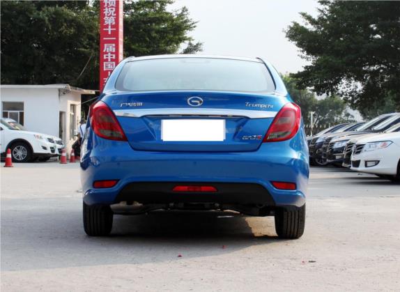 传祺GA3S视界 2014款 1.6L 自动精英ESP版 外观   正后