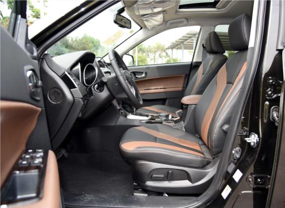 传祺GS5 Super 2015款 2.0L 自动两驱豪华导航版 车厢座椅   前排空间