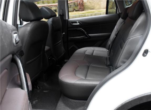 传祺GS4 2017款 235T G-DCT两驱豪华版 车厢座椅   后排空间