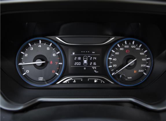 传祺GS4 2021款 270T 手动舒适版 中控类   仪表盘