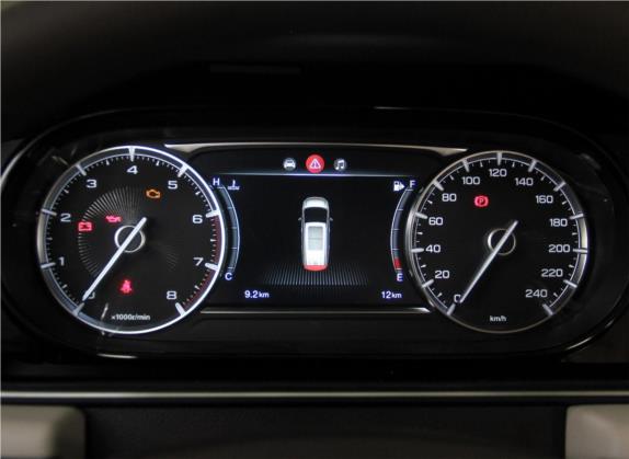 传祺M6 2019款 270T 手动精英版（七座）国V 中控类   仪表盘