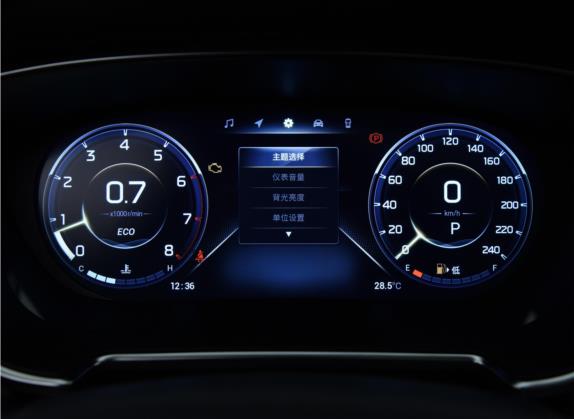 传祺GS4 PLUS 2021款 390T 自动星云版 中控类   仪表盘