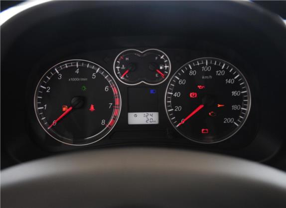 哈弗H5 2010款 智尊版 2.4L 四驱舒适型 中控类   仪表盘