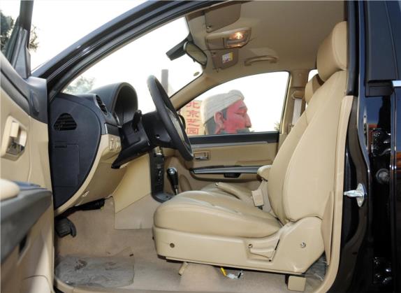 哈弗H5 2011款 欧风版 绿静2.0T自动四驱豪华型 车厢座椅   前排空间