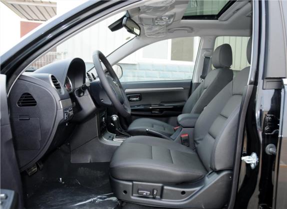 哈弗H5 2012款 智尊版 绿静2.0T自动两驱超豪华型 车厢座椅   前排空间