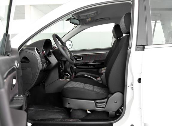 哈弗H5 2015款 2.0T 手动四驱进取型 车厢座椅   前排空间