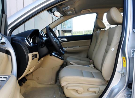 哈弗H6 2012款 1.5T 手动两驱精英型 车厢座椅   前排空间