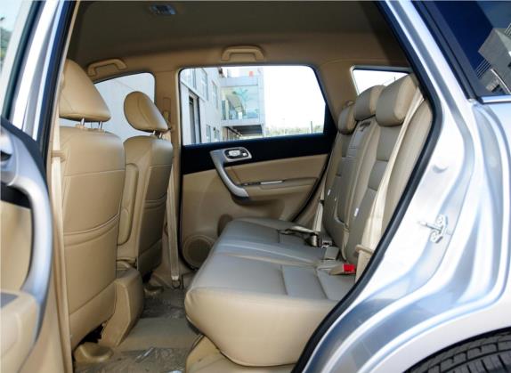 哈弗H6 2012款 1.5T 手动两驱精英型 车厢座椅   后排空间