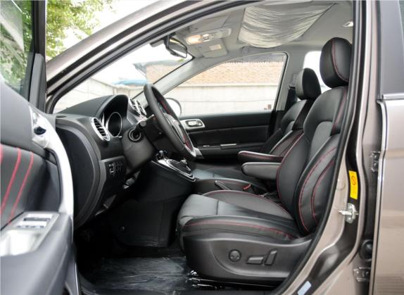 哈弗H6 2013款 升级版 1.5T 手动两驱尊贵型 车厢座椅   前排空间