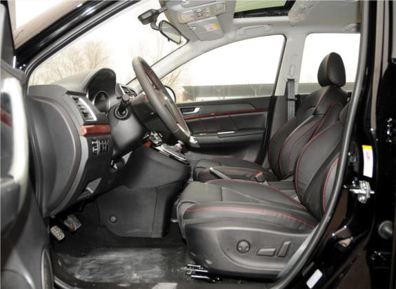 哈弗H6 2013款 运动版 1.5T 手动四驱精英型 车厢座椅   前排空间