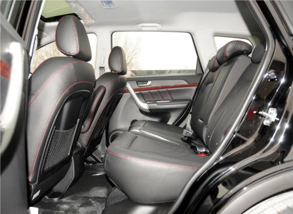 哈弗H6 2013款 运动版 1.5T 手动四驱精英型 车厢座椅   后排空间
