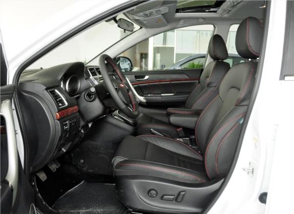 哈弗H6 2014款 运动版 1.5T 手动两驱精英型 车厢座椅   前排空间