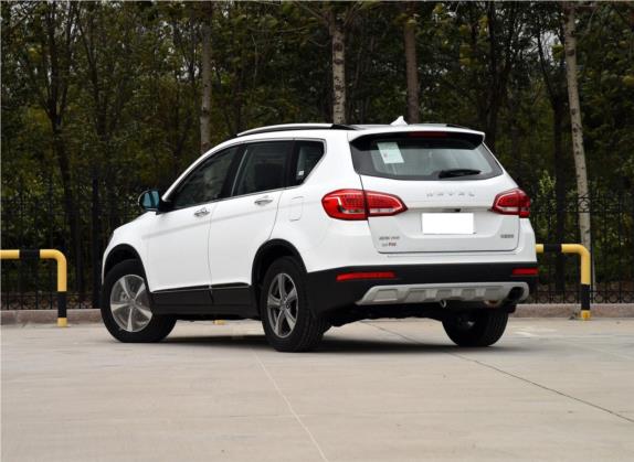 哈弗H6 2017款 红标 运动版 2.0T 柴油 手动两驱精英型 国V 外观   斜后