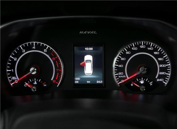 哈弗H6 2017款 红标 2.0T 自动两驱风尚型 中控类   仪表盘
