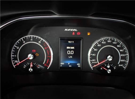 哈弗H6 2017款 蓝标 1.3T 自动两驱智尚型 中控类   仪表盘
